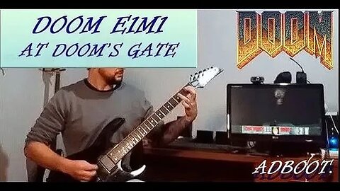 DOOM Theme - E1M1 At Doom's Gate - Metal Guitar Cover