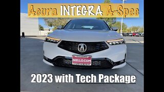 2023 Acura Integra A-Spec with Tech Package - in depth review, features