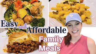 WHAT'S FOR DINNER? | EASY & AFFORDABLE FAMILY DINNERS | NO. 87