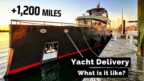 Taking a $2.5M CRIPPLED Yacht Over 1,200 Miles - What is it like?