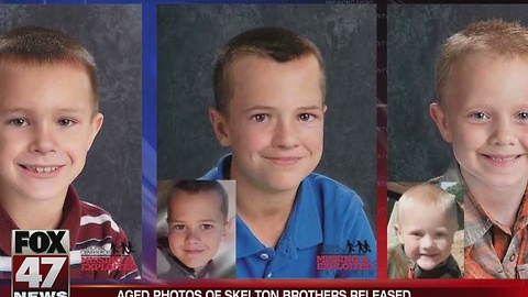 Progression photos released for missing brothers
