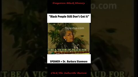 ❗️ Just listen ❗️ | Forgotten Black History