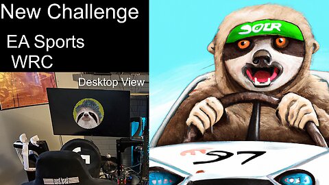 Sloth Learns to drive WRC #dirtrally20 #simracing #WRC #EASPORTSWRC