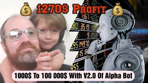 Alpha Bot 2.0: How to make $1270 in one day