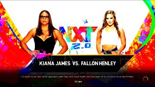 NXT Fallon Henley vs Kiana James