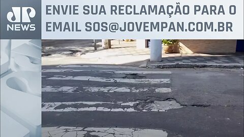 Buracos tomam conta do bairro da Pompeia na Zona Oeste | SOS São Paulo