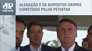 Bolsonaro aciona o Supremo Tribunal Federal contra Lula e Gleisi Hoffmann