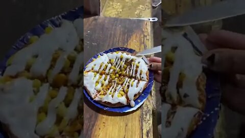 Corn Pizza desi dhabba per bohat mazeddar #ytshorts #shorts #Food #Streetfood #UpFoodReview