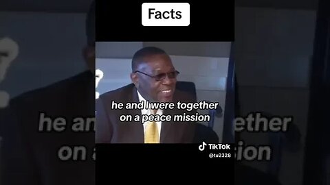 Farrakhan explaining the situation in Africa