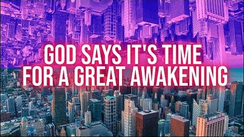 God Has This Message For You Its Time To WAKE UP