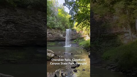 Cherokee Falls in Cloudland Canyon State Park, Georgia!