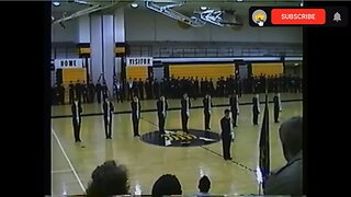 Shawnee Mission West (1998-03-11) NJROTC Formation [#SMWest #theBACarchive #VHS]