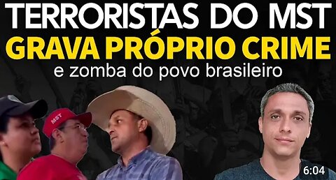 In Brazil something revolting the terrorists of the MST films invasion and publishes on the internet to mock the Brazilian people
