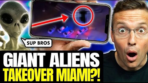 VIDEO_ Creepy 10 FootTall ALIENS Spotted In Miami_ Massive Police Response PsyOp or REAL_