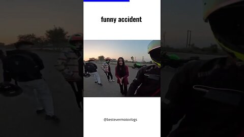 funny accident by girl