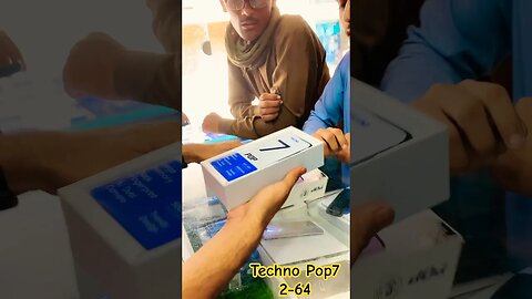 Techno Pop7 unboxing Black Color | techno pop7 | techno pop7 review #shorts #technopop #viral