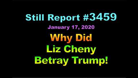 Why Did Liz Cheney Betray Trump?, 3459