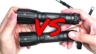 Which Tactical Flashlight is Best? LED vs LEP | Nextorch TA30 Max and T10L Review