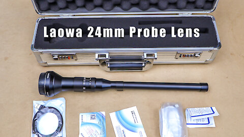 Laowa 24mm Probe Lens unboxing - What's in the box ?