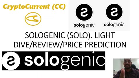 Sologenic (SOLO). Light Dive/Review/Price Prediction