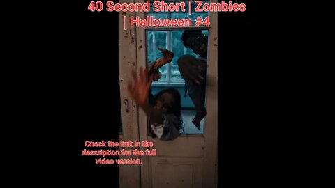 40 Second Short | Zombies |Halloween 2022 | Halloween Music #zombiesurvival #shorts #4