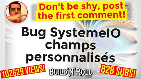 Bug SystemeIO champs personnalisés
