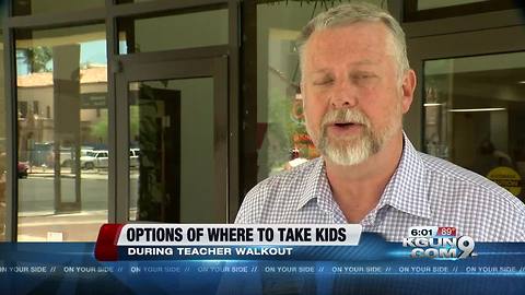 Childcare options for parents for Thursday's teacher walkout