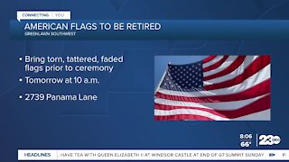 American flags to be retired