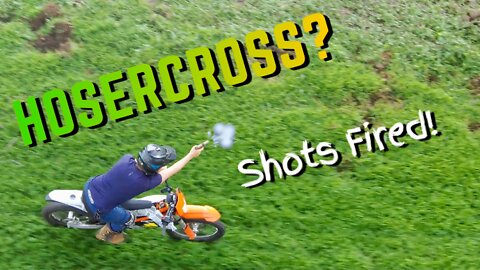Hosercross? Guns + Motorcycles