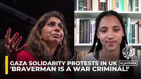 Braverman is a War Criminal!': Activist slams ex-UK minister's support for Israel amid Gaza war