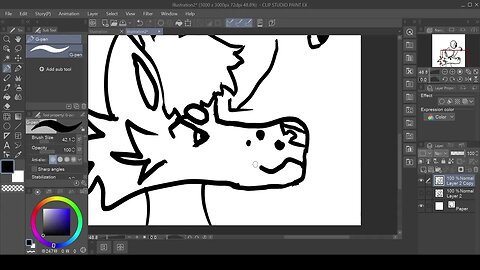how to draw a wolf + expressions tutorial