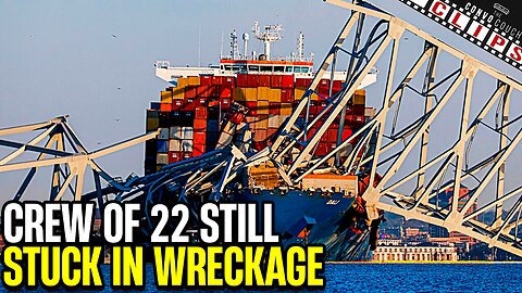 Crew of 22 Still Aboard the Dali, Stuck in Wreckage