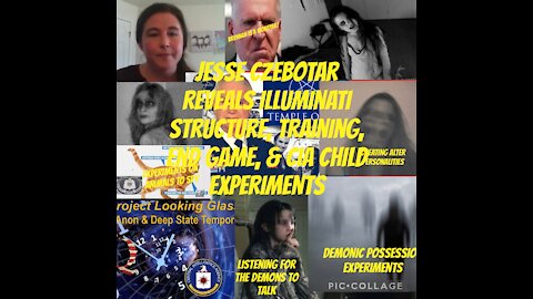 Jesse Czebotar-Illuminati Structure, CIA Child/animal experiments,