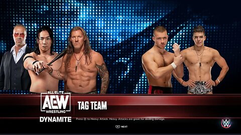 AEW Dynamite 200 Chris Jericho & Konosuke Takeshita vs Daniel Garcia & Sammy Guevara