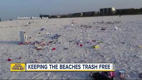 Sarasota County plans for trash buildup on beaches over Independence Day holiday weekend