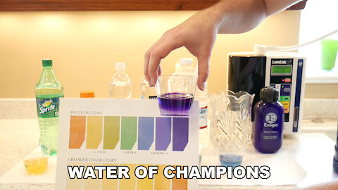 3-Minute Mini-Demo: WATER OF CHAMPIONS - Electrolyzed⚡️ Water💧 Movie by Timothy McGaffin II