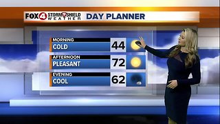 FORECAST: Cold morning, pleasant afternoon