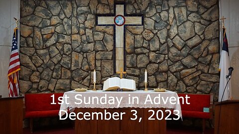 Stay Awake! - Mark 13:33-37 - 1st Sunday of Advent, December 3, 2023