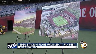 New renderings of SDSU stadium unveiled