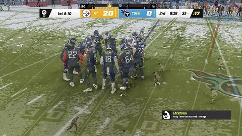 Realest All Madden CPU vs CPU Gameplay You Will Ever Watch. Updated Rosters Steelers @ Titans PS5