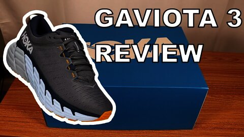 Hoka one one GAVIOTA 3 unboxing and review
