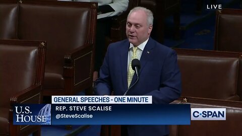 House Republican Whip Steve Scalise remembers fallen US Marshal from Louisiana