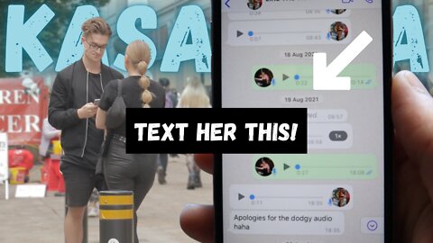 How To Text A Girl You Just Met Like A Pro Using VOICE MESSAGES (Complete Guide + Texting Examples)