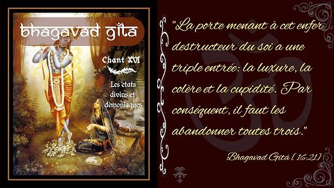 Bhagavad Gîtâ - Chant XVI - Les états divins et démoniaques [Advaita]