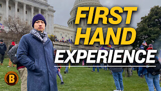 Exclusive: First Hand Account Of Capitol Hill Events; Footage Showing Details Of Supporters.