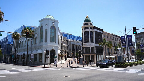 791. My Walk in Wealthy Town (Beverly Hills 6-2022)