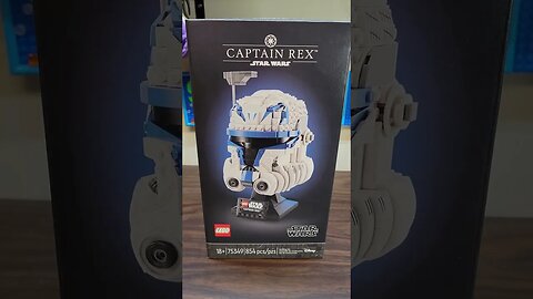 Lego Star Wars Captain Rex Helmet set in early! Yes!