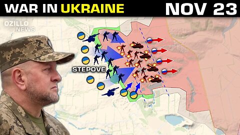 23 NOV: WOW! Ukrainian Forces Sentenced the Russians to Death in Front of Stepove!