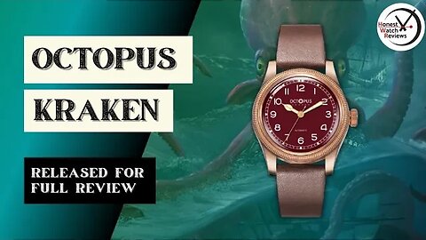 RELEASED FOR REVIEW - Octopus Kraken Bronze Oris Homage AliExpress Watch #HWR