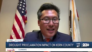 23 ABC Vince Fong comments on drought proclamation